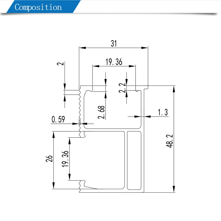parameter of solar roof rail