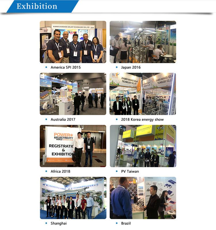 exhibition of solar roof rail