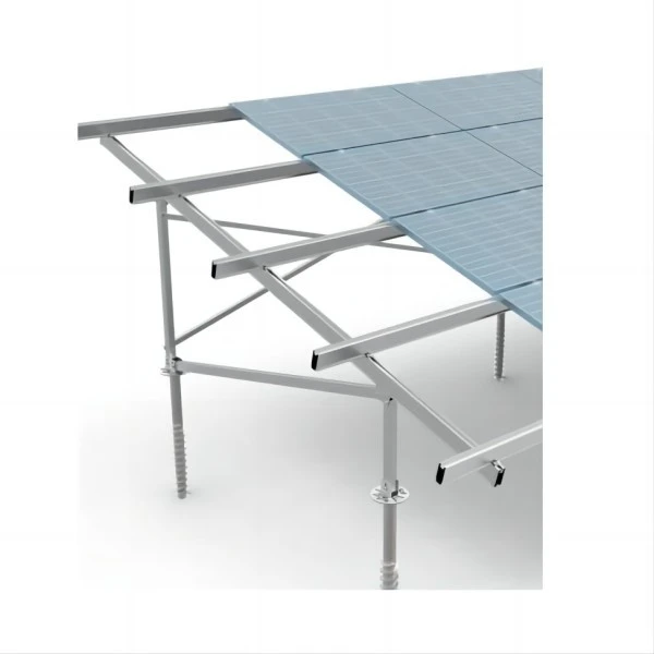 Adjustable Tilt Ground Mount Solar Structure
