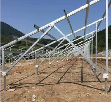 Ground Solar Mowntio System Ar gyfer Celloedd Solar Gorau