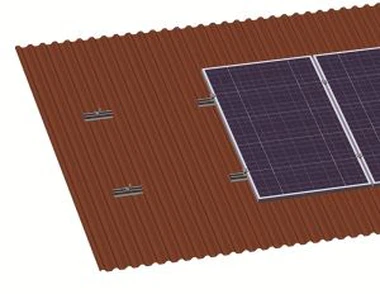 Tin Trapezoidal Mowntio Solar Solar
