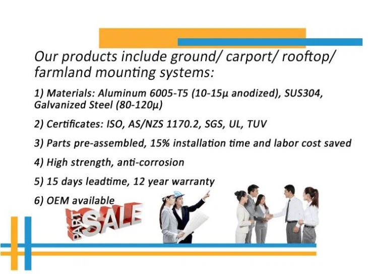C-steel Solar Mounting Ground Bracket
