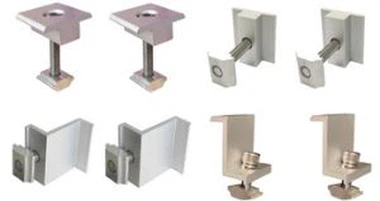 Clamp Alwminiwm Ar Gyfer System Mowntio Solar