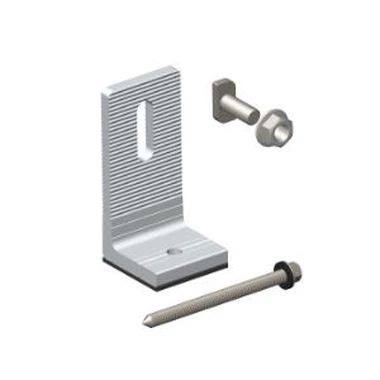 Traed Alumunium L Ar gyfer Mowntio Solar