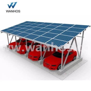 Alwminiwm Carport Solar