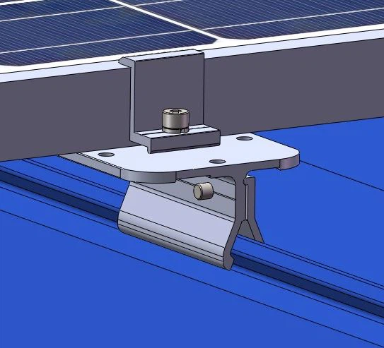 Standing Seam Metal Roof Solar Panel Mount Clip