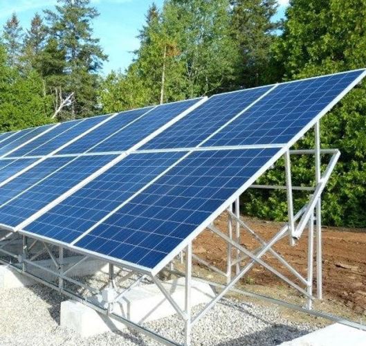 Steel Solar Ground Mount Backets System