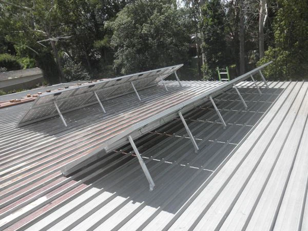 Adjustable Solar Flat Roof Mounting Kit
