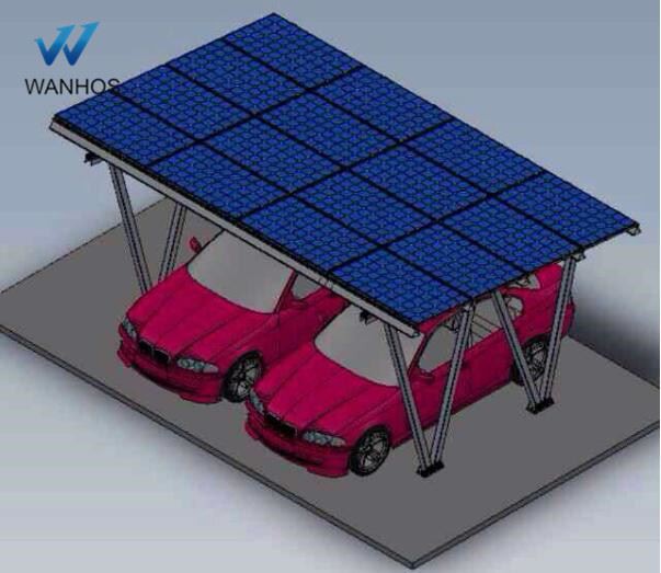 Panel Solar Parcio Car Braciau Mount
