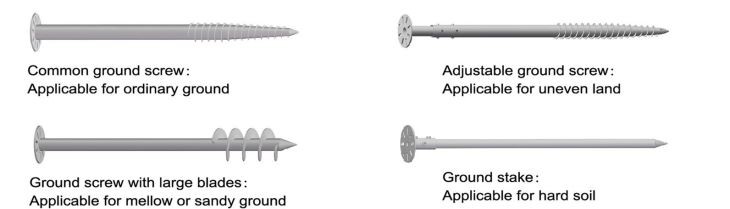 screw for ground