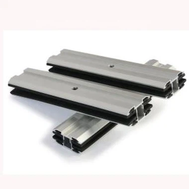 Fframis panel solar ffilm tenau canol/End clamp